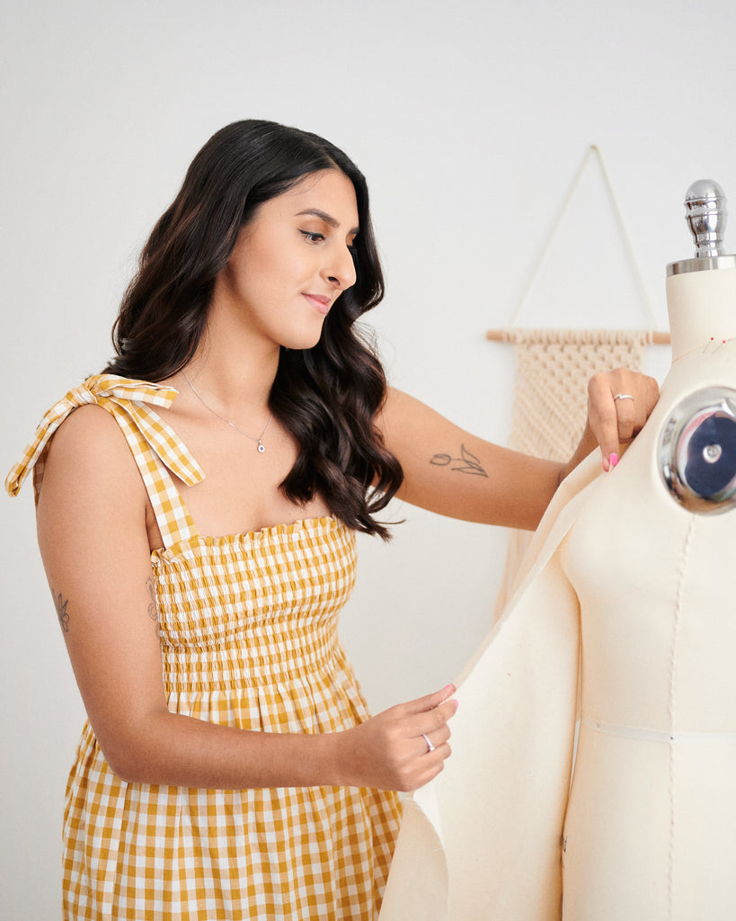 Tammy Handmade Sewing Pattern Designer and Sewing Content Creator Pattern Making and Drafting