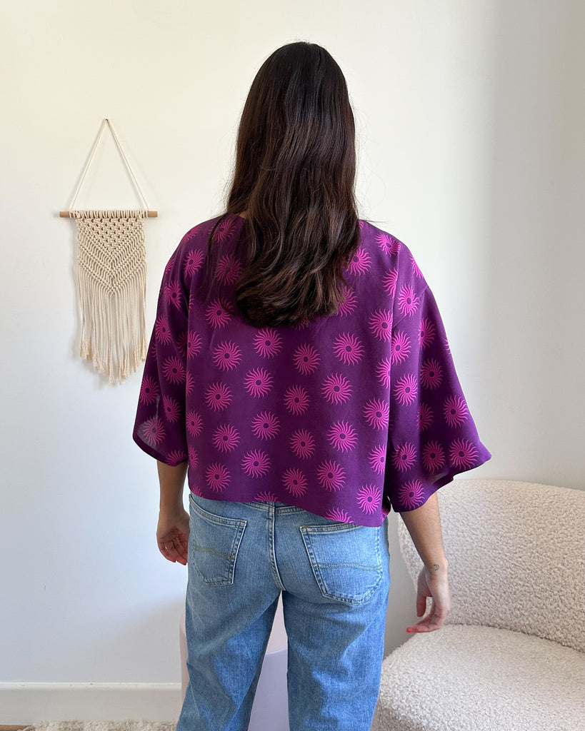 Phoebe Top PDF Sewing Pattern Women's Loose Sleeved Summer Blouse