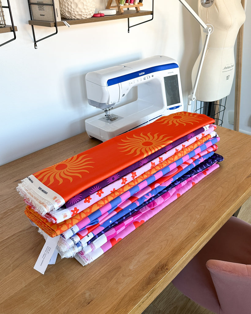 Tammy Handmade Minerva Fabric Collection Sewing Fabrics Bright and Colourful
